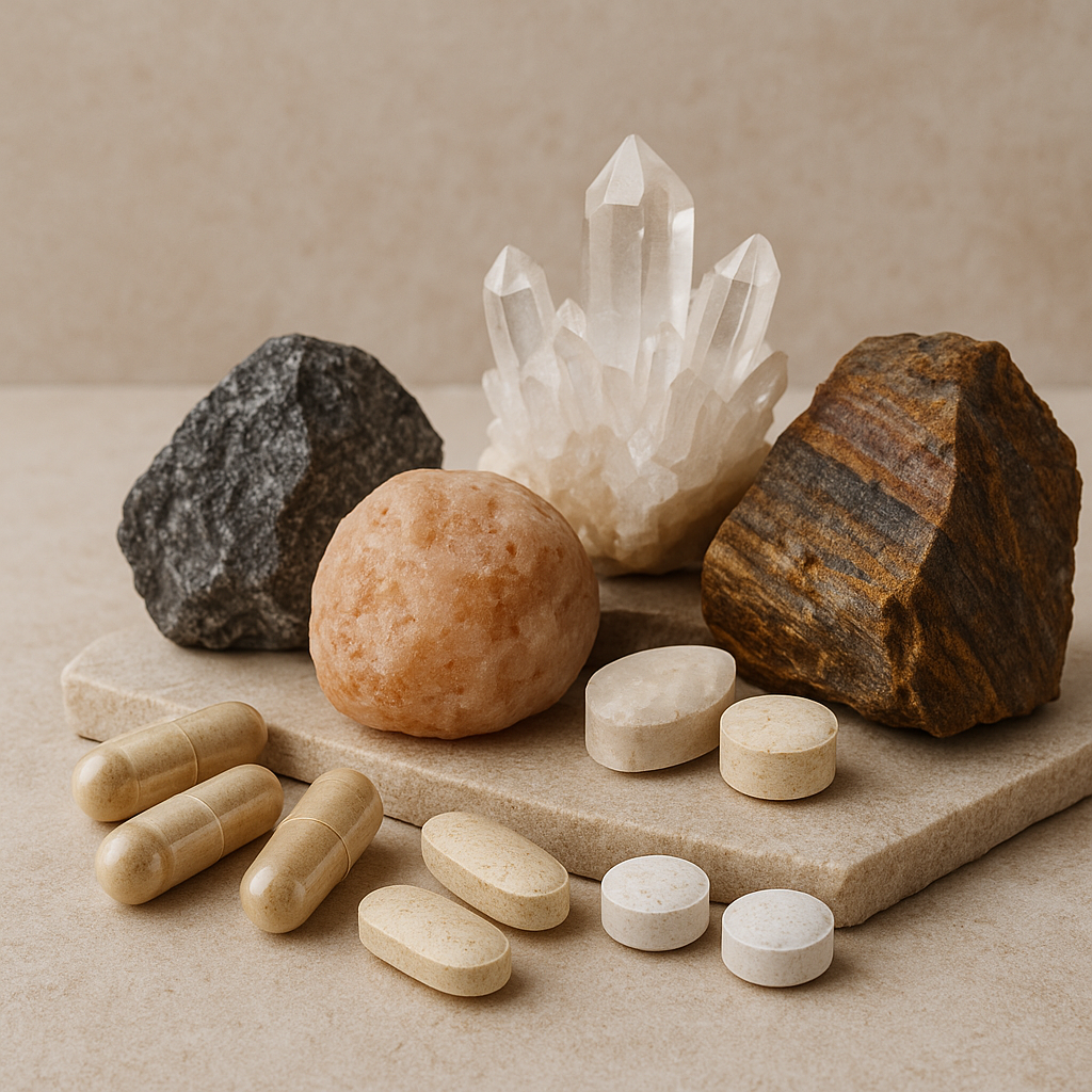 Various minerals in the collection showcasing natural beauty and diversity
