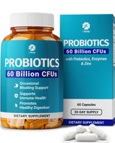 1 Body Probiotic Supplement bottle front view
