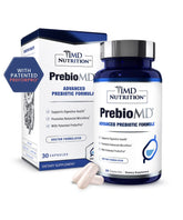 1MD Nutrition PrebioMD Prebiotic Supplement front view