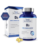 1MD Nutrition Vitamin D3 5000 IU supplement bottle front view