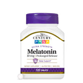 21st Century Melatonin 10mg Prolonged Release Tablets front view
