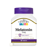 21st Century Melatonin 3mg Sleep Aid Tablets front view