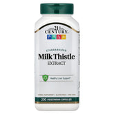 21st Century Milk Thistle Extract 140g front view
