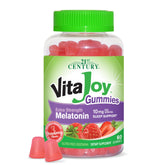 21st Century VitaJoy Melatonin Gummies 10mg Strawberry front view