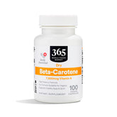 365 by Whole Foods Market Beta-Carotene Capsules front view