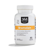 365 by Whole Foods Market Bromelain Capsules bottle front view