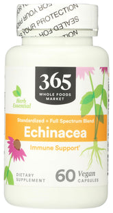 365 by Whole Foods Market Echinacea Supplement 60 count bottle front view
