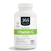 365 by Whole Foods Market Vitamin C 180 vegetarian capsules front view