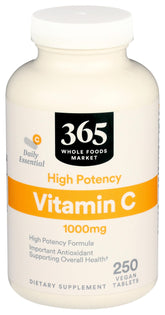 365 by Whole Foods Market Vitamin C Supplement front view