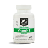 365 by Whole Foods Market Vitamin E 1000 IU Softgels front view