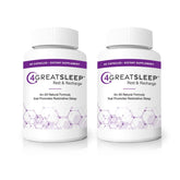 4GREATSLEEP Rest & Recharge Sleep Supplement front view with 120 capsules