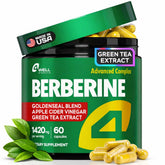 4Well Products Goldenseal Berberine Supplement 1200mg front view