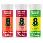 8Greens Daily Greens effervescent tablets front view