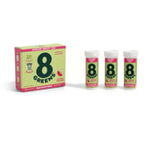 8Greens Super Greens Tablets front view, fruity flavour packaging