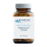 a balanced routine Maintenance Magnesium Citrate 120 capsules front view