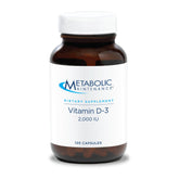 a balanced routine Maintenance Vitamin D3 2000 IU supplement bottle front view