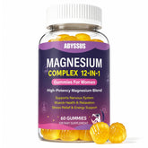 ABYSSUS Magnesium Gummies front view with packaging