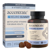 Accentrate B-Complex Gummies front view with packaging
