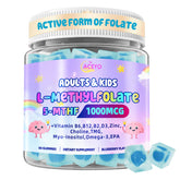 ACEYO L-Methylfolate Gummies front view with packaging