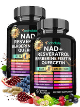 Adndale NAD Resveratrol Berberine Fusion 77g supplement front view