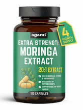 Agami Moringa Extract Capsules 400mg bottle front view