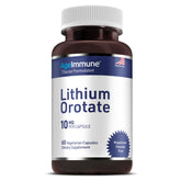AgeImmune Lithium Orotate Supplement 60 vegetarian capsules bottle