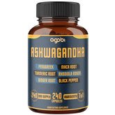 agobi Ashwagandha Adrenal Support Supplement bottle front view