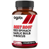 agobi Beet Root Capsules 90 count bottle front view