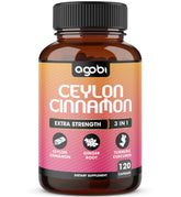 agobi Ceylon Cinnamon Supplements 120 pills front view