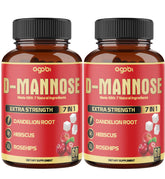 agobi D-Mannose Cranberry Supplement front view of 60 capsules