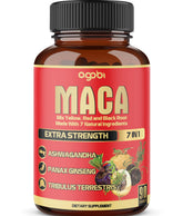 agobi Maca Root Supplement 90 vegan capsules front view