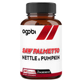 agobi Saw Palmetto Extract Capsules 240 count front view