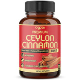 agobi Turmeric Supplement 80 vegan pills front view