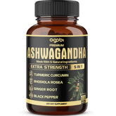 agobi Vegan Ashwagandha Supplement bottle front view