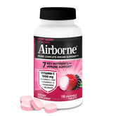 Airborne Very Berry Chewable Tablets 116ct front view