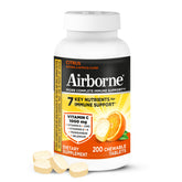 Airborne Vitamin C Chewable Tablets 1000mg front view