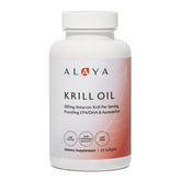 Alaya Naturals Krill Oil Softgels front view packaging