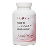 Alaya Naturals Multi-Source Collagen Capsules front view