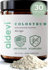 aldevi Bovine Colostrum Powder 299g front view