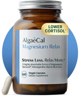 ALGAECAL Magnesium daily wellness Supplement 60 Capsules front view
