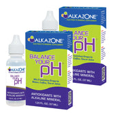 Alkazone Alkaline pH support Drops 1.25 oz front view