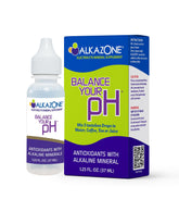 Alkazone pH Balance Drops 1.25 oz bottle front view