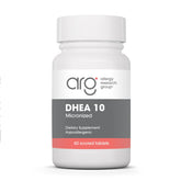 Allergy Research Group DHEA 10 supplement front view with packaging