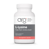 Allergy Research Group L-Lysine 500mg capsules front view