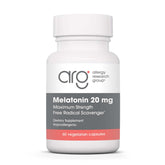 Allergy Research Group Melatonin 20 mg 60 tablets front view