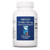 Allergy Research Group Ox Bile Capsules 125mg front view