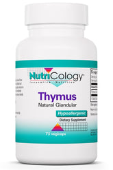 Allergy Research Group Thymus Extract Capsules bottle front view