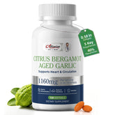 Alliwise Citrus Bergamot & Aged Garlic Extract Softgels front view
