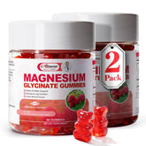 Alliwise Magnesium Glycinate Gummies front view with packaging