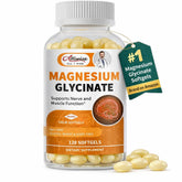 Alliwise Magnesium Glycinate Softgels front view with packaging